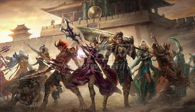 传说中的勇士，与你并肩作战